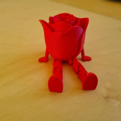 Rose articulée (Saint-Valentin)