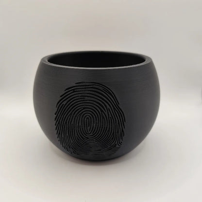 Pot de plante scène de crime au design moderne