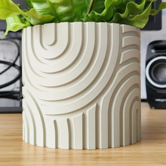Sand Dune Plant pot and Planter - Vase mode design