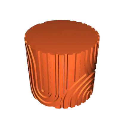 Sand Dune Plant pot and Planter - Vase mode design