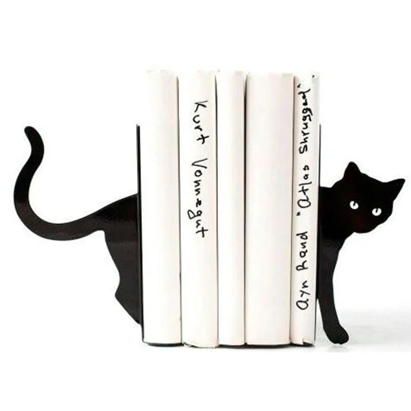 Serre-Livres Chat Support Livre Original