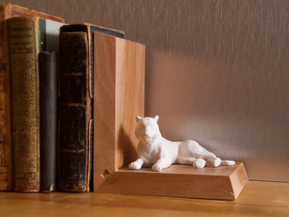 Serre-livres Tigre - Élégance sauvage pour votre bibliothèque
