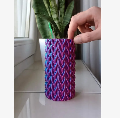 Vase Tricoté Brut (mode vase)