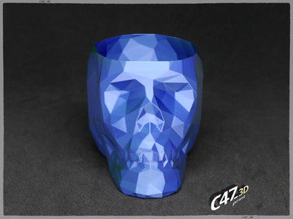 Vase Crâne Low-Poly