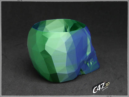 Vase Crâne Low-Poly