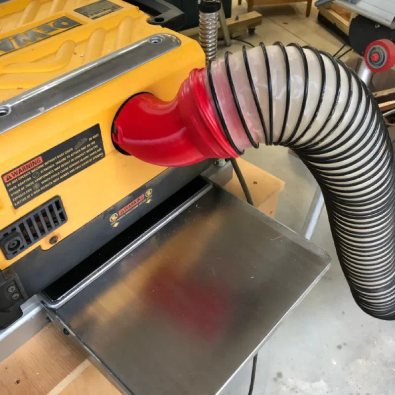 Sortie d’évacuation inclinée pour raboteuse Dewalt DW735