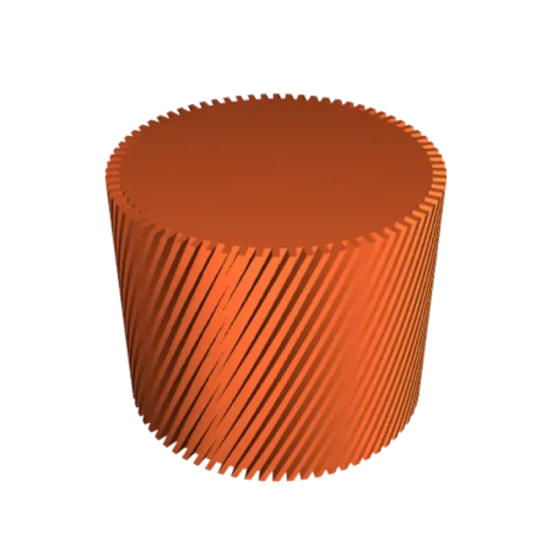 Spiral flower pot/planter - vase mode