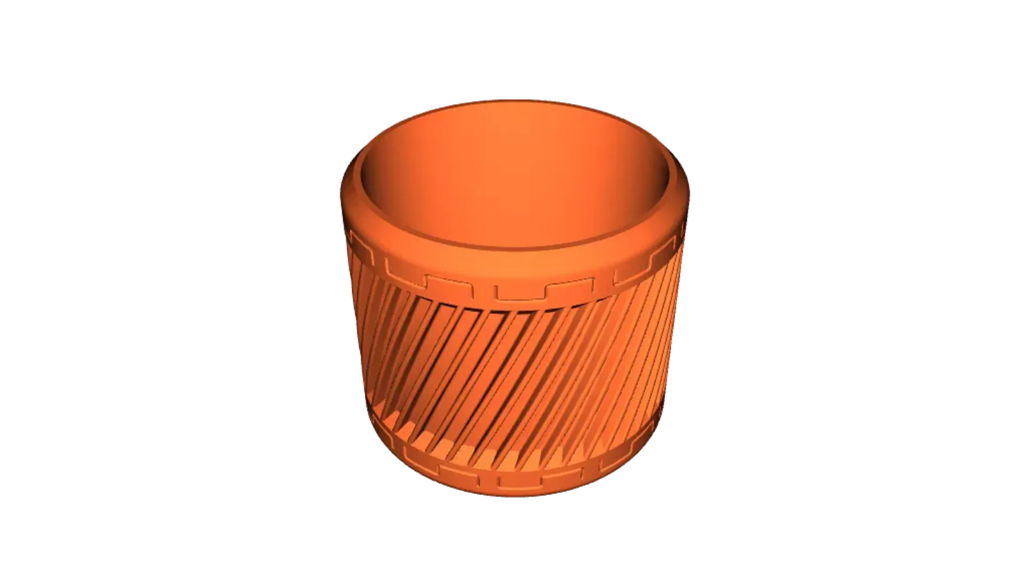 Pot de Plante Spiral