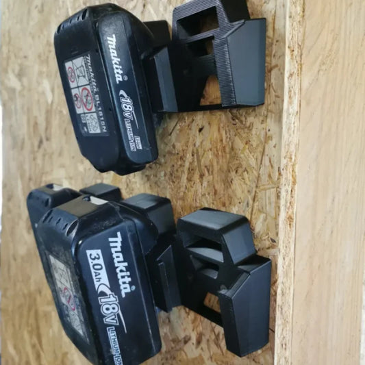 Support de batterie Makita 18V incliné