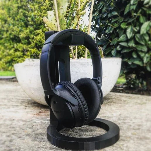 Support de casque noir