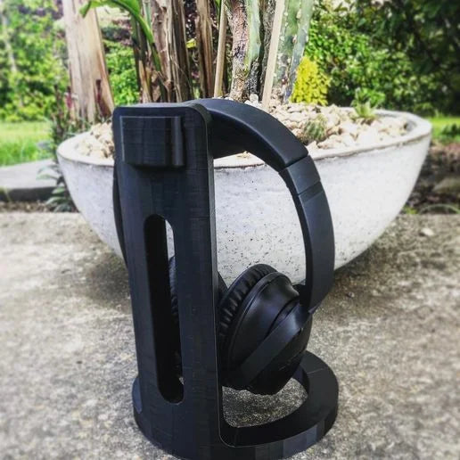 Support de casque noir