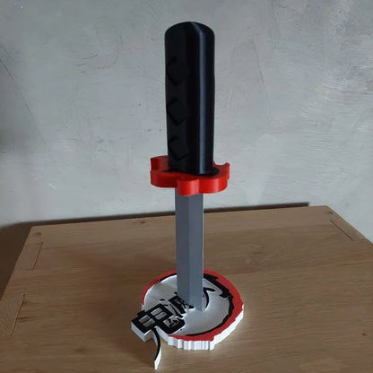 Support de casque Tanjiro katana