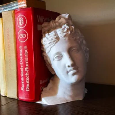 Support de livre en statue grecque ApolloSupport de livre en statue grecque Apollo
