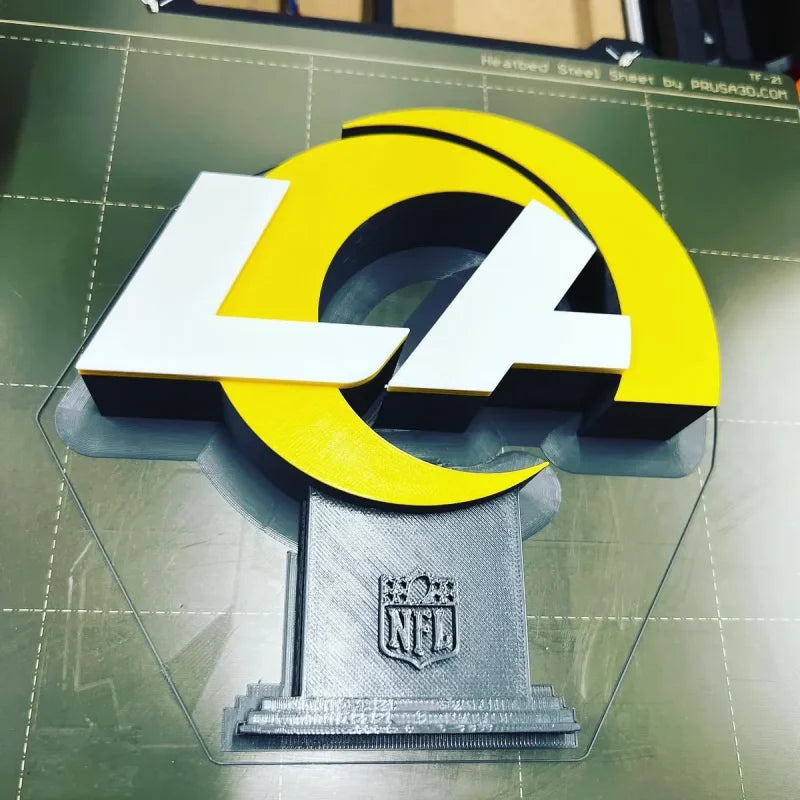 Support de logo des LA Rams