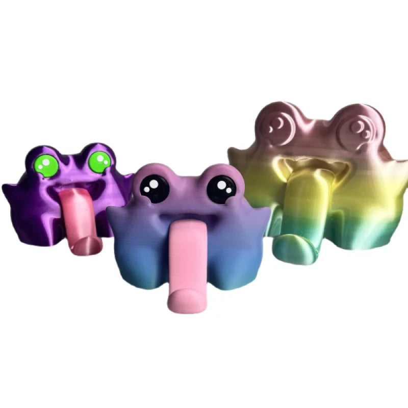 Support de Switch Chibi Grenouille Mignon - PolyPrestige3D