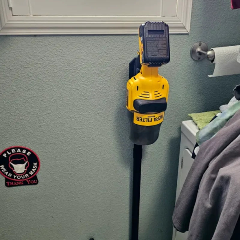 Support mural pour aspirateur à bâton Dewalt