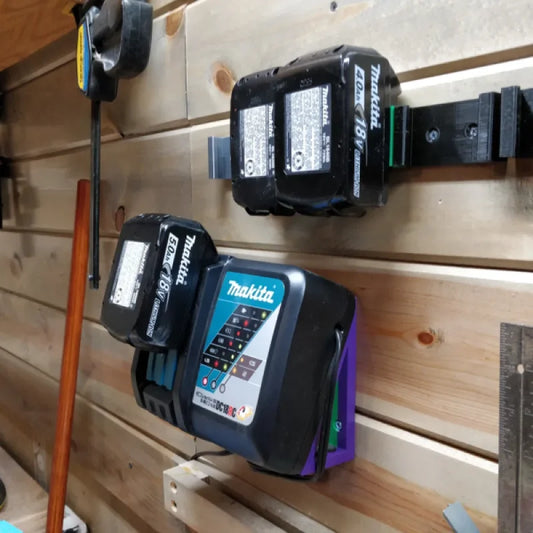 Support mural pour chargeur de batterie Makita DC18RC