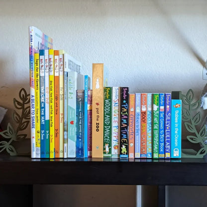 Supports de livre décoratifs en forme de feuilles