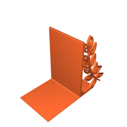 Supports de livre décoratifs en forme de feuilles