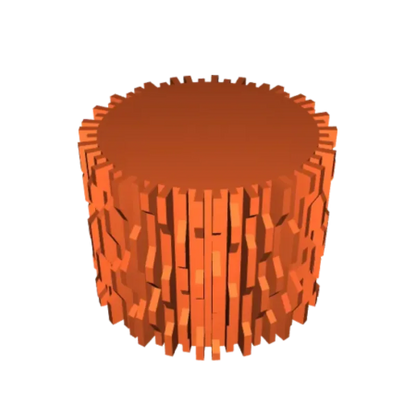 Techno Error Virus - Pot and planter for plants and flowers - vase mode
