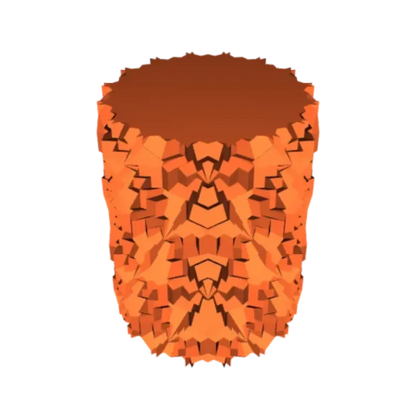 Tetrahex Ripple Vase