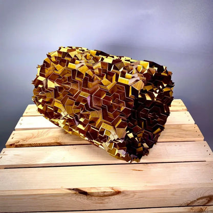 Tetrahex Ripple Vase
