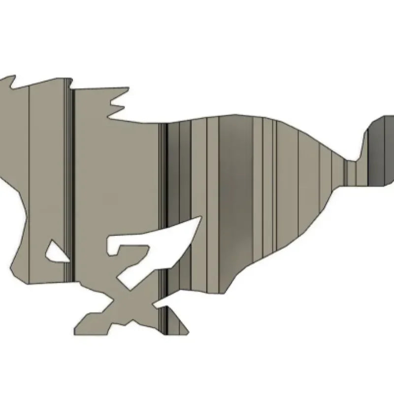 Texte Logo Mustang Inversé