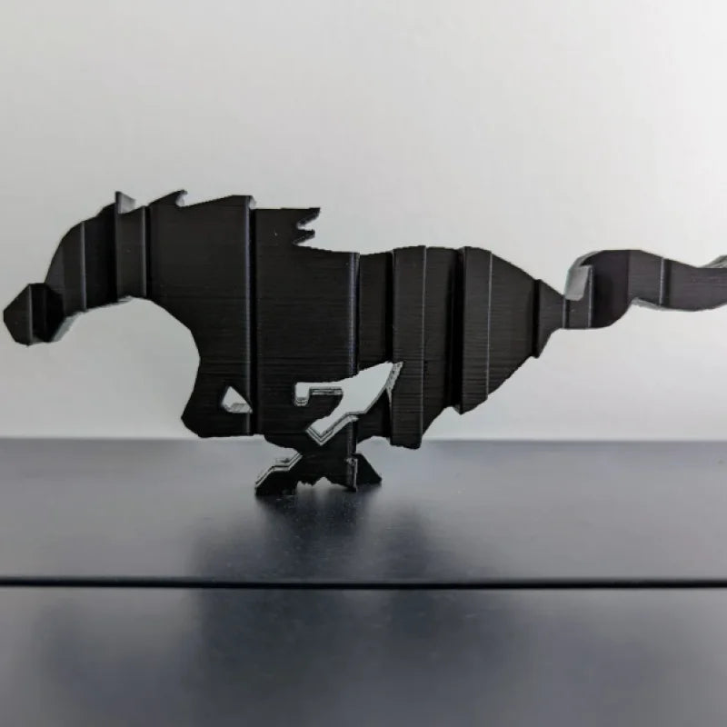 Texte Logo Mustang Inversé