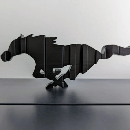 Texte Logo Mustang Inversé