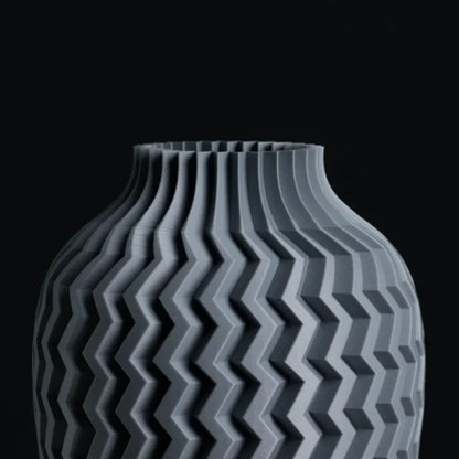 Textured Vase - ZigZag (Vase Mode)