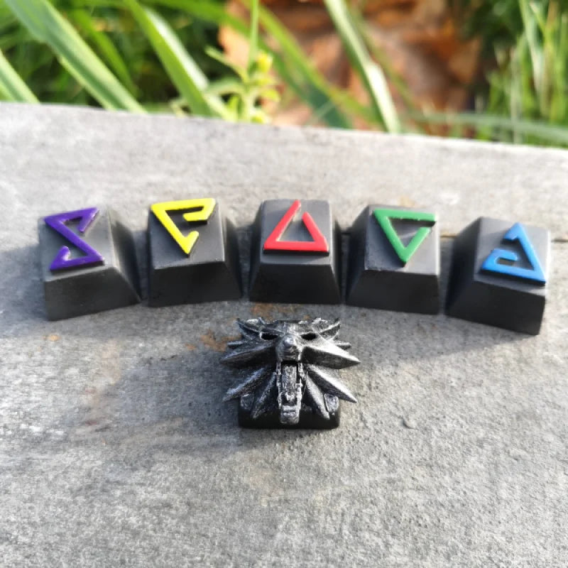 Keycaps The Witcher   - PolyPrestige3D