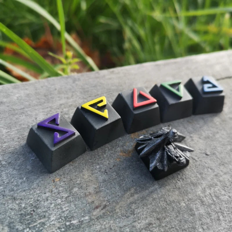 Keycaps The Witcher  - PolyPrestige3D