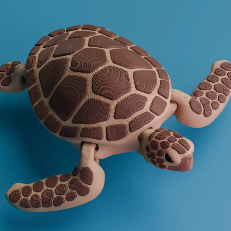 Tortue de mer articulée