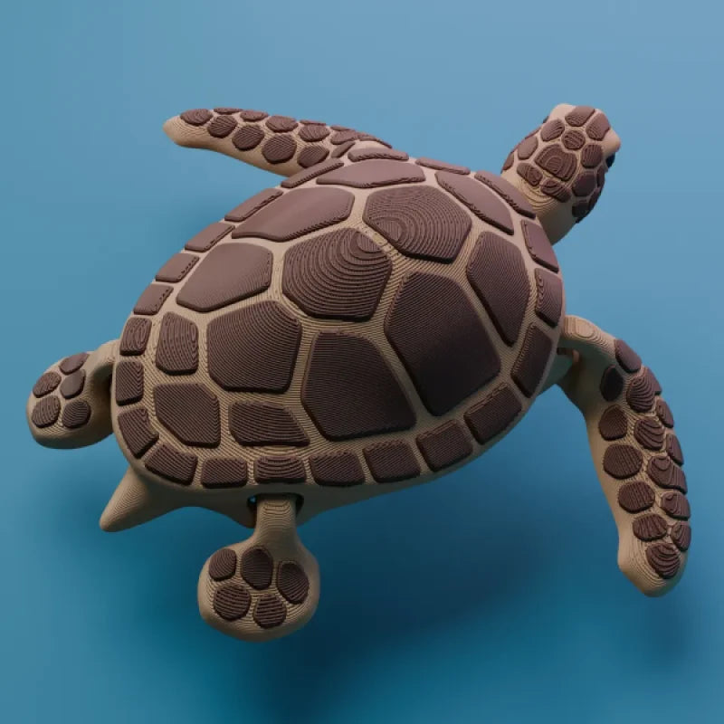 Tortue de mer articulée