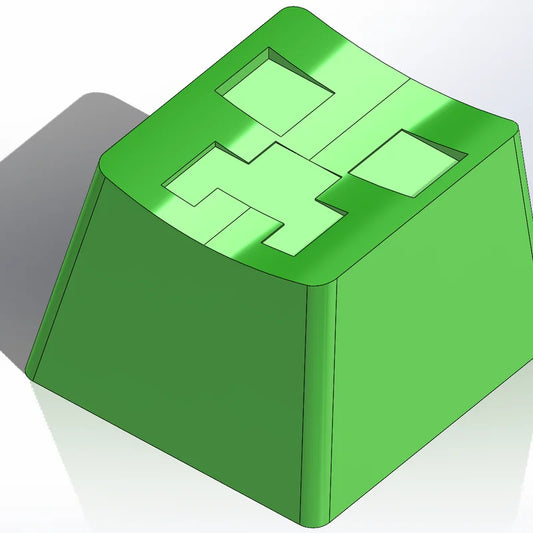 Touche de clavier Creeper - Imprimantes 3D