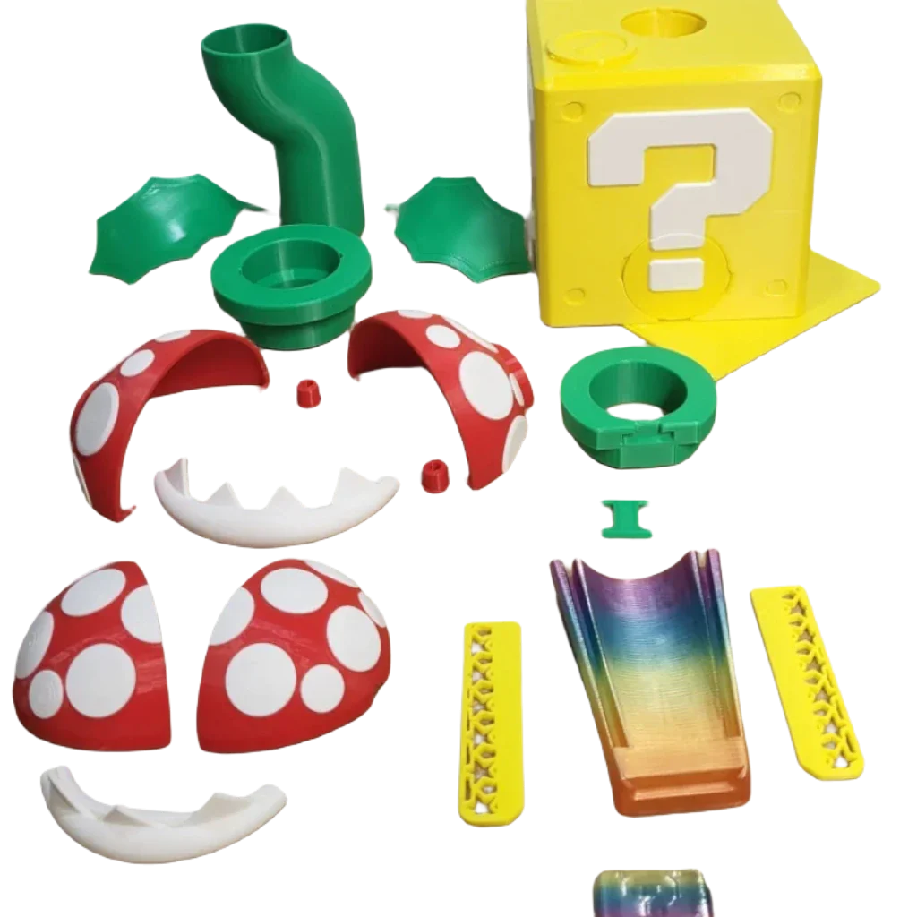 Tour de dés Mario - Poly Prestige 3D - Accessoire de Jeu