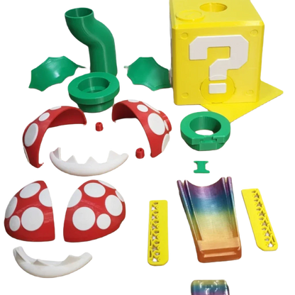 Tour de dés Mario - Poly Prestige 3D - Accessoire de Jeu