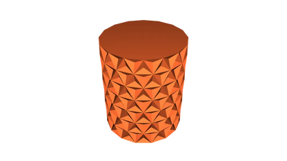 Vase traditionnel triangle court et haut - impression en mode vase