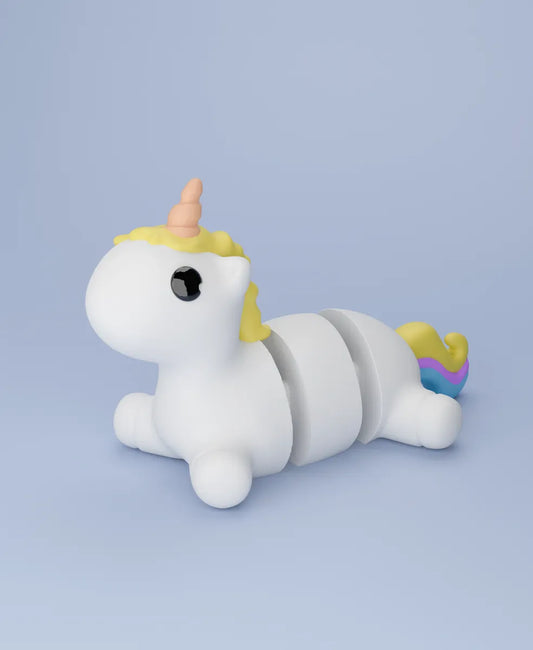 Porte-clés licorne 3D Flexi