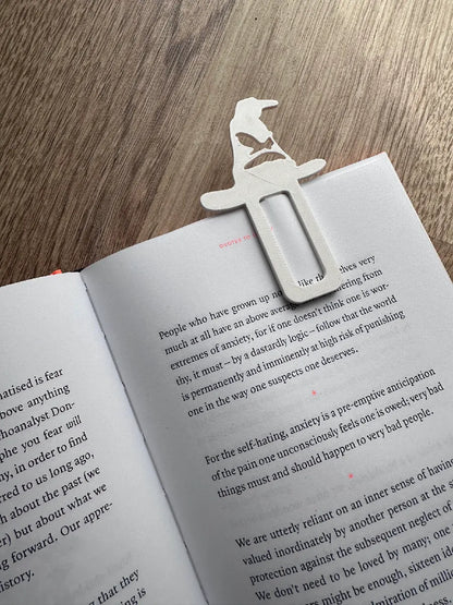 Marque-page Harry Potter imprimable en 3D - Chapeau de Tri