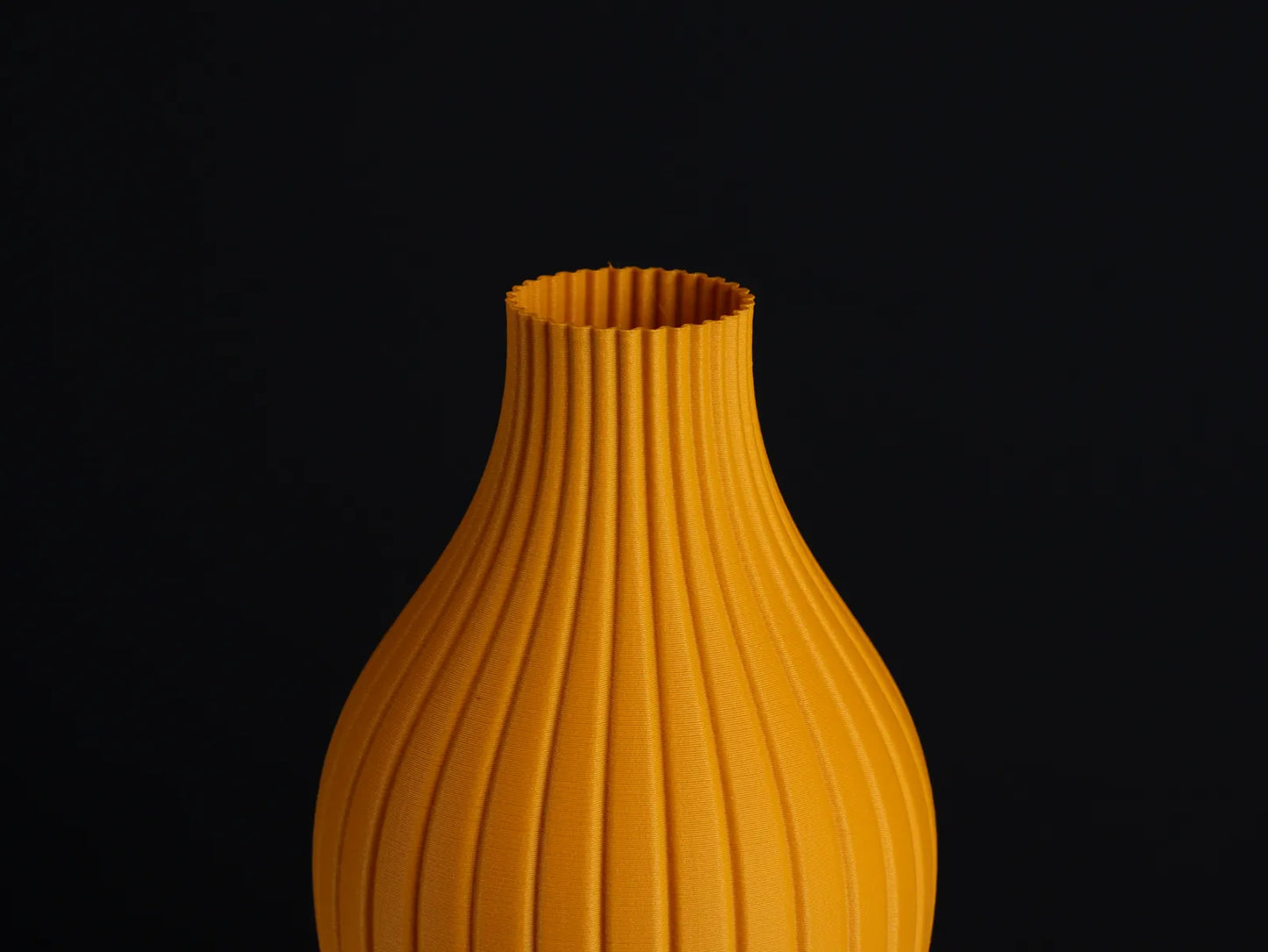 Vase à Ampoule Rayé, (Mode Vase)