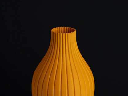 Vase à Ampoule Rayé, (Mode Vase)
