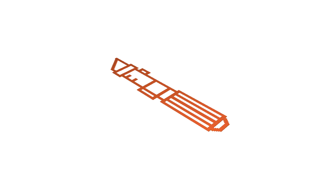 Marque-page du sabre laser de Vader