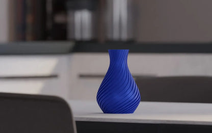Vase en spirale