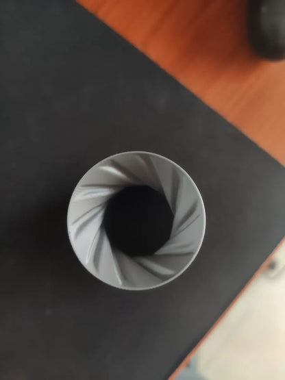 Vase en spirale