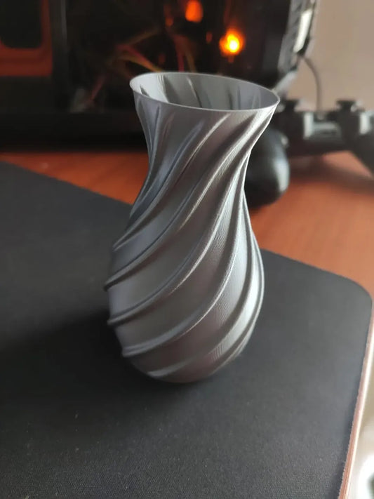 Vase en spirale