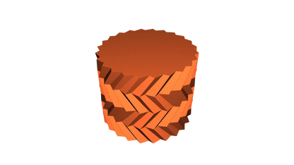 ZigZag - Pot et jardinière ZigZag pour plantes d'intérieur - Mode vase